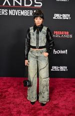 XOCHITL GOMEZ at Predator: Badlands Premiere in Hollywood 11/03/2025