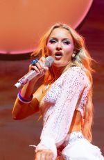 ZARA LARSSON Performs at 3Arena Dublin in Dublin 11/07/2025