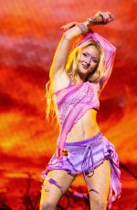 ZARA LARSSON Performs at Avicii Arena in Stockholm 11/28/2025