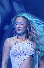 ZARA LARSSON Performs at Midnight Sun Tour at Salle Pleyel in Paris 11/03/2025