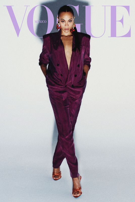 ZOE SALDANA for Vogue Mexico and Latinamerica, November 2025