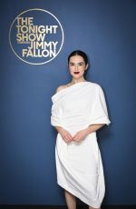 ZOEY DEUTCH at Tonight Show Starring Jimmy Fallon in New York 11/24/2025