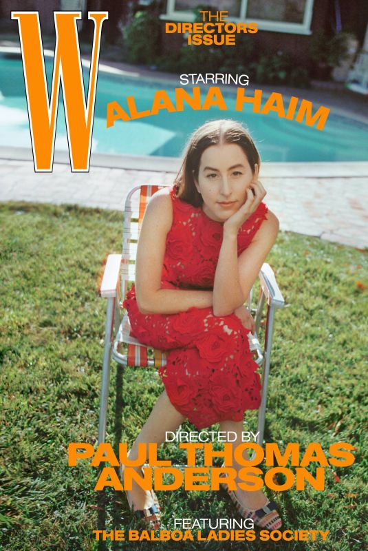 ALANA HAIM for W Magazine Directors Issue, March 2022