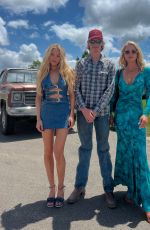 ALI LARTER and MICHELLE RANDOLPH for Interview Magazine/Landman Season2 BTS, December 2025