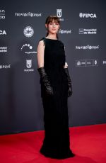 ALICIA FALCO at 31st Jose Maria Forque Awards in Madrid 12/13/2025