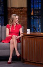 AMANDA SEYFRIED at Late Night with Seth Meyers 12/10/2025