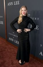 AMANDA SEYFRIED at The Testament of Ann Lee Premiere at Linwood Dunn Theater in Los Angeles 12/14/2025