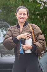 ANA DE ARMAS Arrives at a Gym in Los Angeles 12/21/2025