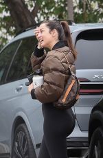 ANA DE ARMAS Arrives at a Gym in Los Angeles 12/21/2025