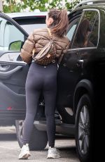 ANA DE ARMAS Arrives at a Gym in Los Angeles 12/21/2025