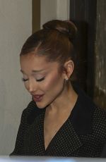 ARIANA GRANDE Arrives at Wicked Q&A Event in Lod Angeles 12/05/2025