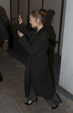 ARIANA GRANDE Arrives at Wicked Q&A Event in Lod Angeles 12/05/2025