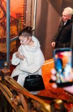 ARIANA GRANDE Heading to SNL Dinner in New York City 12/16/2025