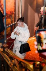 ARIANA GRANDE Heading to SNL Dinner in New York City 12/16/2025