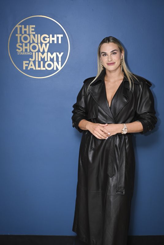 ARYNA SBALENKA at Tonight Show Starring Jimmy Fallon 12/09/2025