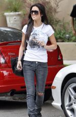 AUDRINA PATRIDGE Heading to a Studio in Hollywood 05/06/2008
