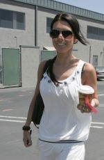 AUDRINA PATRIDGE Heading to a Studio Meeting in Los Angeles 05/02/2008