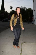 AUDRINA PATRIDGE Heading to Cafe Sushi on Beverly Blvd in Los Angeles 05/22/2008