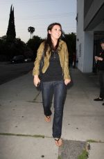 AUDRINA PATRIDGE Heading to Cafe Sushi on Beverly Blvd in Los Angeles 05/22/2008