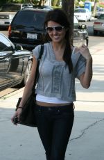 AUDRINA PATRIDGE Out and About in Hollywood 04/24/2008