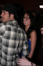 AUDRINA PATRIDGE Partying at Dolce Enoteca Restaurant in West Hollywood 05/20/2008