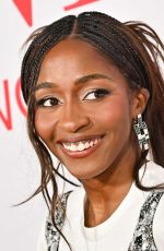 AYO EDEBIRI at Ella McCay Premiere at El Capitan Theatre in Los Angeles 12/09/2025