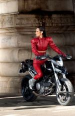 BELLA HADID on the Set The Beauty in Paris 12/17/2025