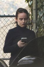 BILLIE EILISH Arrives at an Equestrian Facility in Los Angeles 11/29/2025