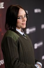 BILLIE EILISH at Avatar: Fire and Ash World Premiere in Hollywood 12/01/2025