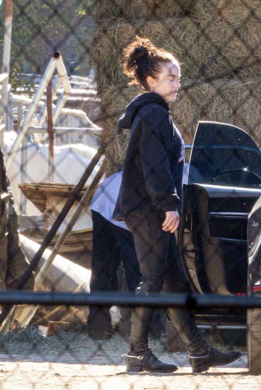 BILLIE EILISH Leaves an Equestrian Session in Los Angeles 12/07/2025