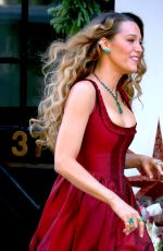 BLAKE LIVELY at Stone Clover Lane Store in New York 12/09/2025