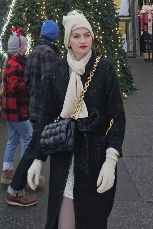 BLANCA BLANCO Looks Chic in Winter Gear Out in Seattle 12/20/2025