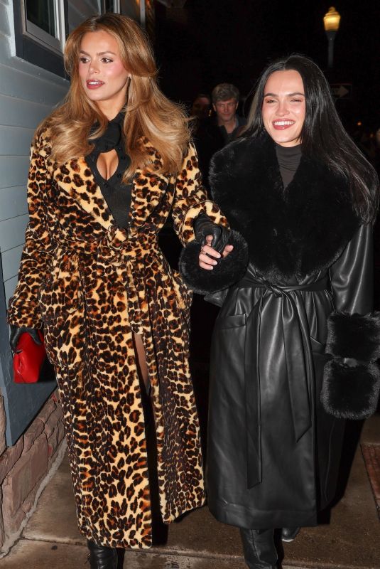 BROOKS NADER and Sisters Enjoy Sushi Night in Aspen with LINDSEY VONN 12/27/2025