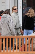 BROOKS NADER in a Balenciaga Tracksuit Out for Lunch at White House in Aspen 12/26/2025