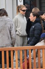 BROOKS NADER in a Balenciaga Tracksuit Out for Lunch at White House in Aspen 12/26/2025