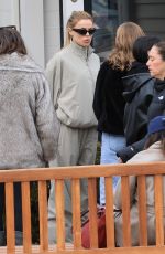 BROOKS NADER in a Balenciaga Tracksuit Out for Lunch at White House in Aspen 12/26/2025