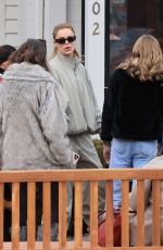 BROOKS NADER in a Balenciaga Tracksuit Out for Lunch at White House in Aspen 12/26/2025