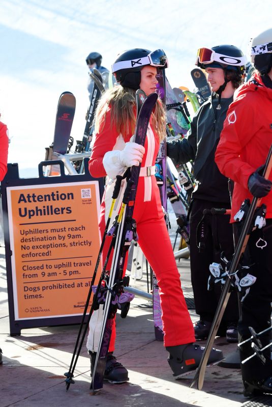 BROOKS NADER Out Skiing in Aspen 12/24/2025