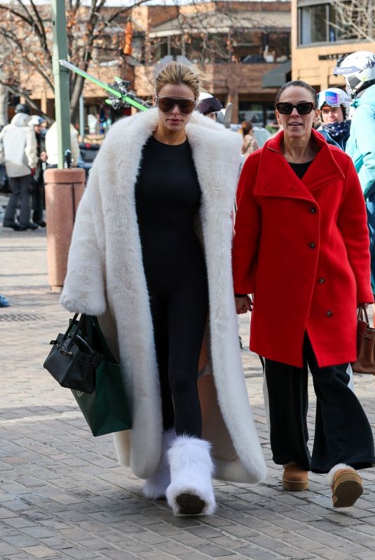 BROOKS NADER Out with Her Mother in Aspen 12/26/2025