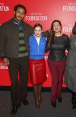 CAILEE SPAENY at SAG-AFTRA Foundation Conversations: Wake Up Dead Man: A Knives Out Mystery in New York City 12/09/2025