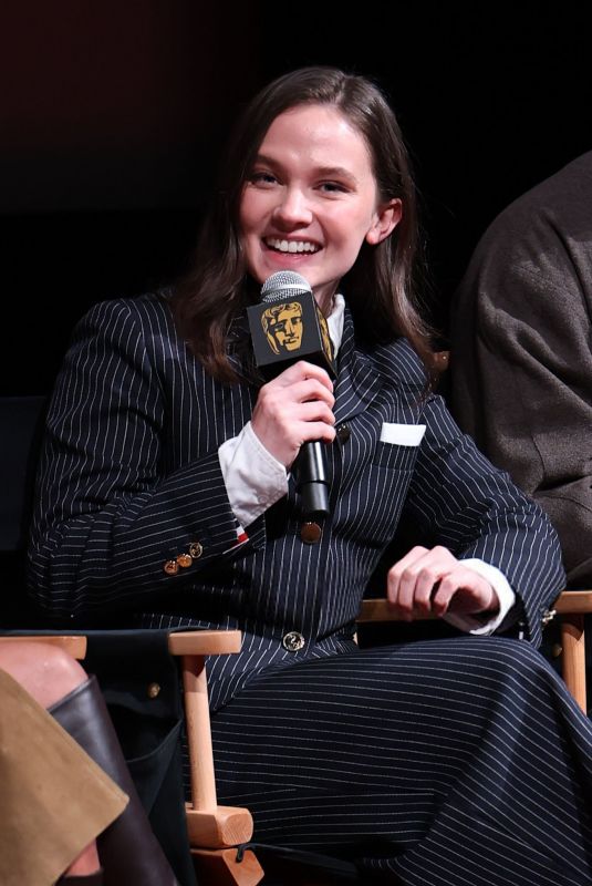 CAILEE SPAENY at Wake Up Dead Man: A Knives Out Mystery BAFTA Screening in New York City 12/08/2025