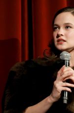 CAILEE SPAENY at Wake Up Dead Man: A Knives Out Mystery Fan Screening in New York City 12/09/2025