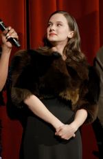 CAILEE SPAENY at Wake Up Dead Man: A Knives Out Mystery Fan Screening in New York City 12/09/2025
