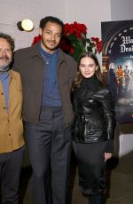 CAILEE SPAENY at Wake Up Dead Man: A Knives Out Mystery Tastemaker Screening at Metrograph in New York City 12/10/2025