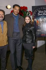 CAILEE SPAENY at Wake Up Dead Man: A Knives Out Mystery Tastemaker Screening at Metrograph in New York City 12/10/2025