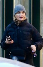 CAMERON DIAZ Out with Her Family in New York City  12/16/2025