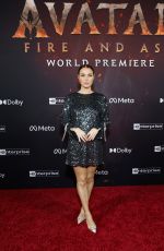 CAMILLA LUDDINGTON at Avatar: Fire and Ash World Premiere in Hollywood 12/01/2025