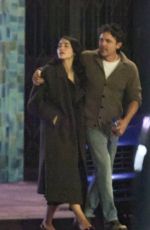 CAYLEE COWAN and Casey Affleck Leaves Holiday Party in Hollywood 12/13/2025