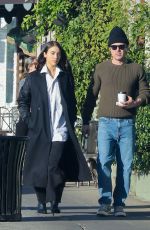 CAYLEE COWAN and Casey Affleck Out for Lunch at All Time in Los Feliz 12/22/2025