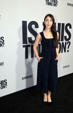 CAYLEE COWAN at Is This Thing On? Premiere in Los Angeles 12/18/2025